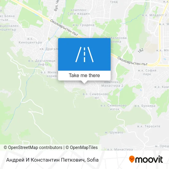 Андрей И Константин Петкович map