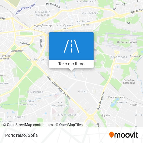 Ропотамо map