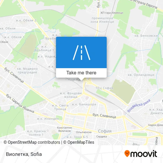 Карта Виолетка