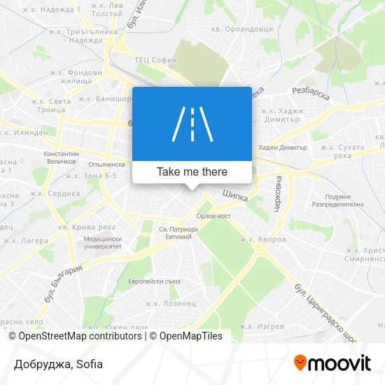 Добруджа map