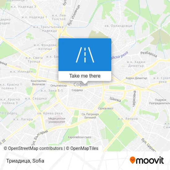 Карта Триадица