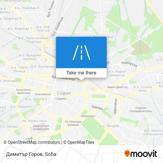 Карта Димитър Горов