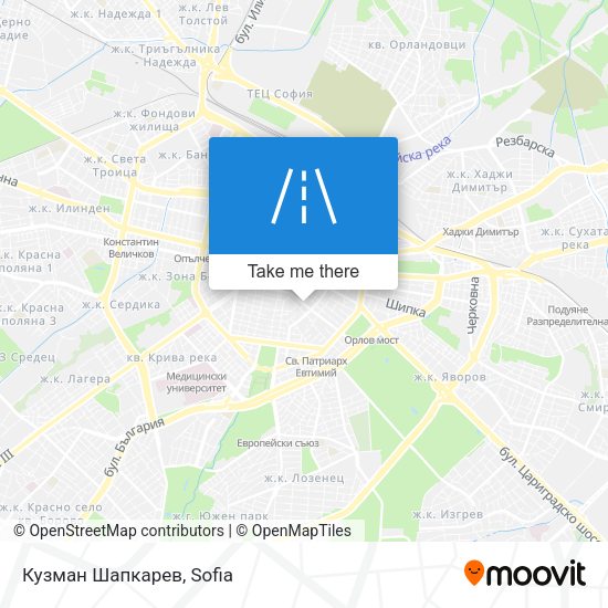 Кузман Шапкарев map