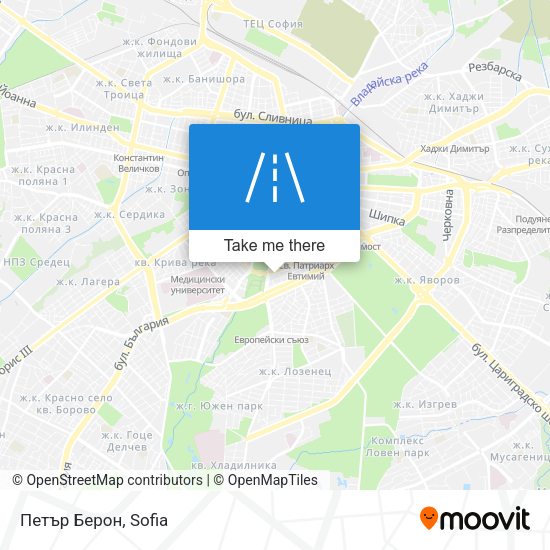 Петър Берон map