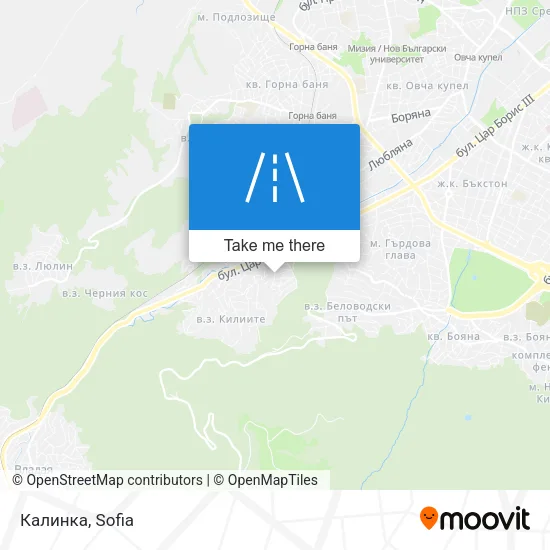 Карта Калинка