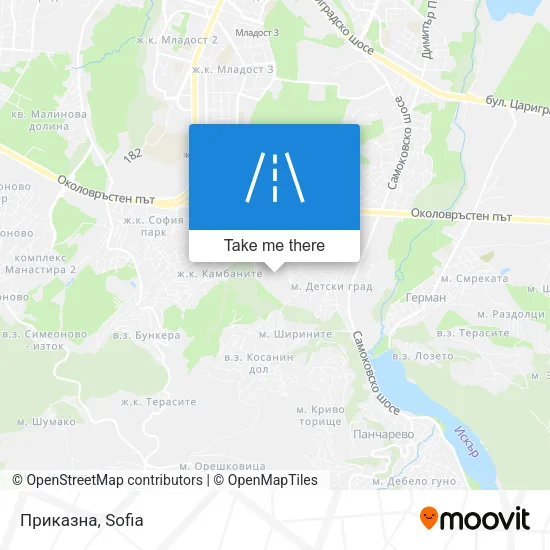 Карта Приказна