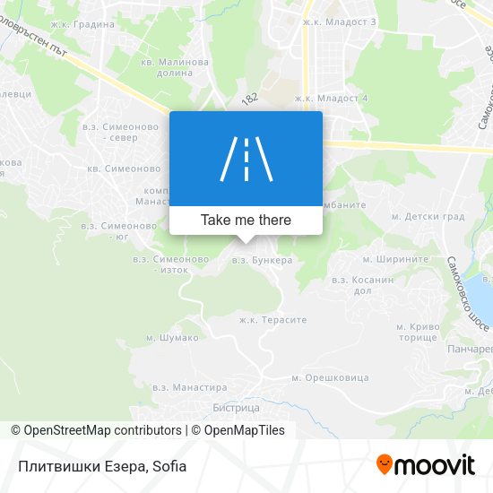 Плитвишки Езера map