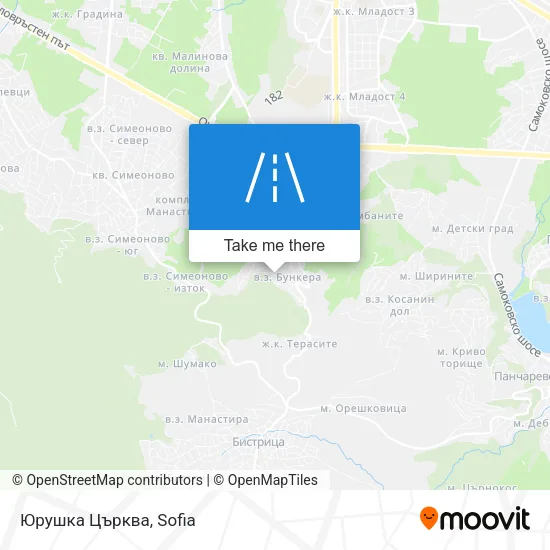 Карта Юрушка Църква