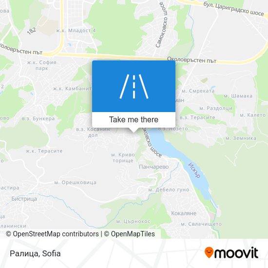Ралица map