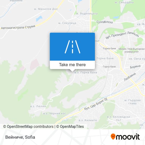 Вейниче map