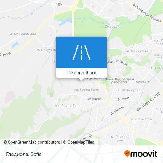 Гладиола map