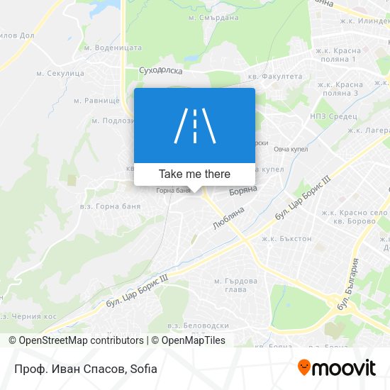 Проф. Иван Спасов map