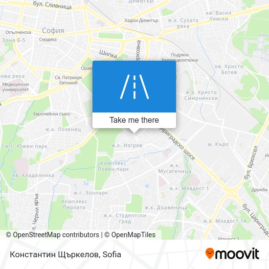 Карта Константин Щъркелов