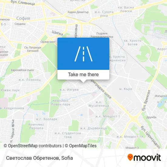 Карта Светослав Обретенов