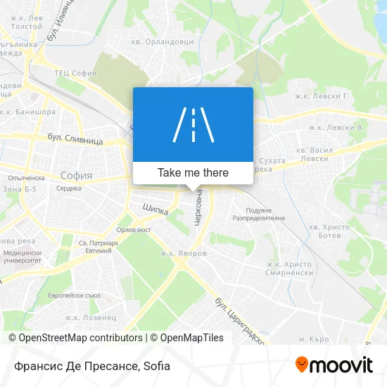 Карта Франсис Де Пресансе