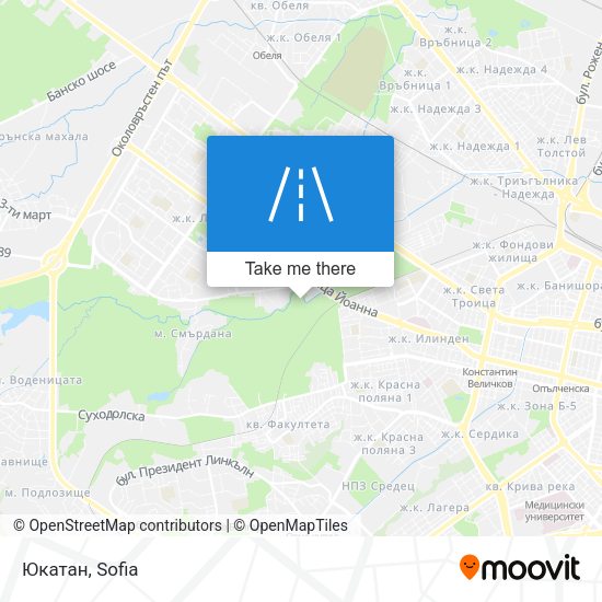 Юкатан map