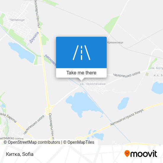 Китка map
