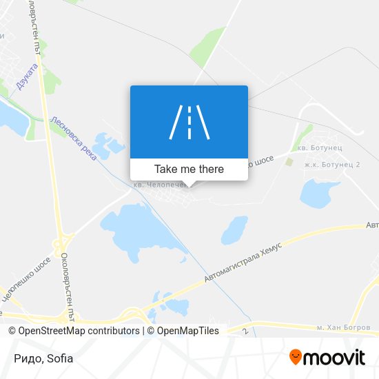 Карта Ридо
