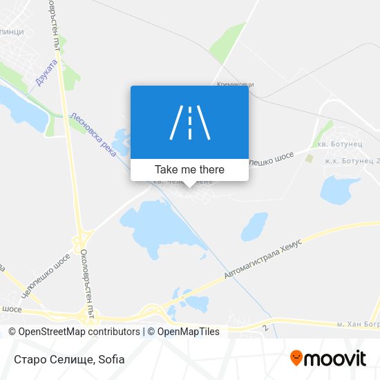 Старо Селище map