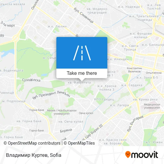 Карта Владимир Куртев