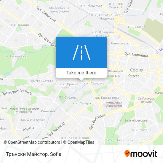 Трънски Майстор map