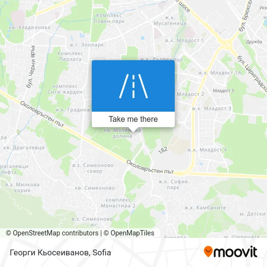 Карта Георги Кьосеиванов