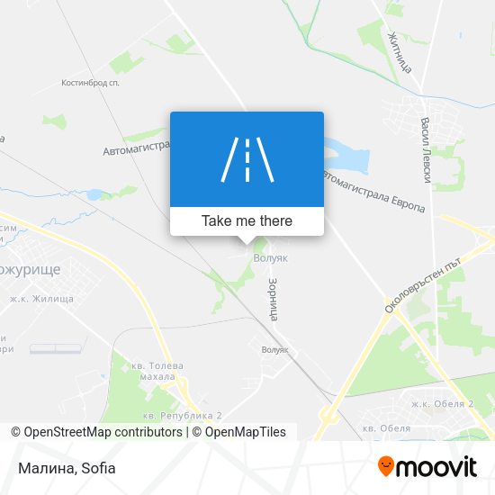 Малина map
