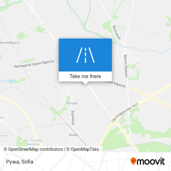 Ружа map