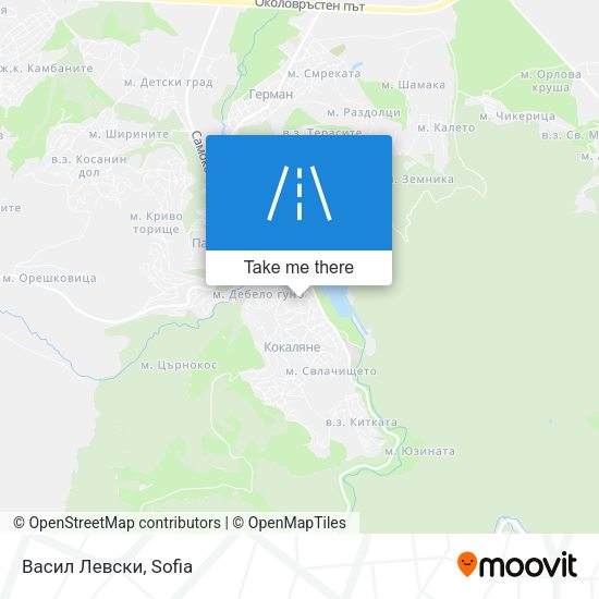 Васил Левски map