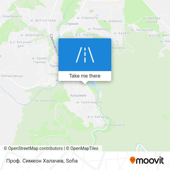 Проф. Симеон Халачев map