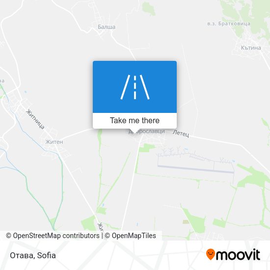 Отава map