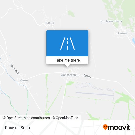 Карта Ракита