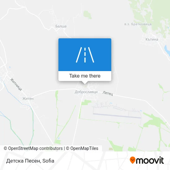 Карта Детска Песен