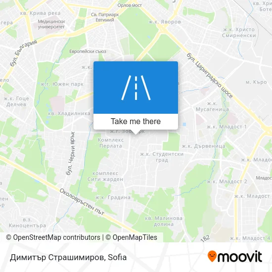Карта Димитър Страшимиров
