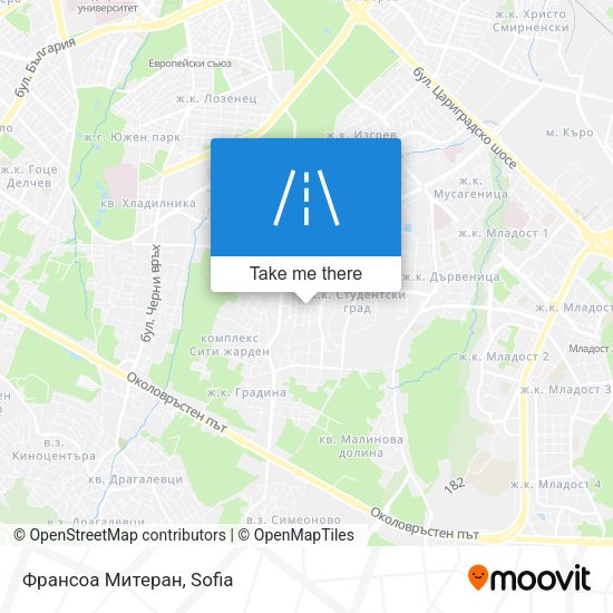Франсоа Митеран map