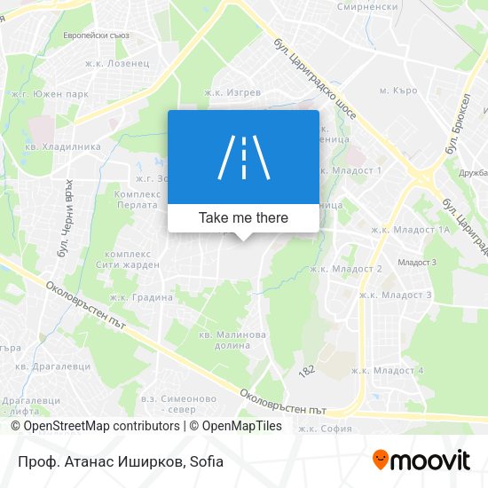 Проф. Атанас Иширков map