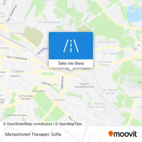 Карта Митрополит Панарет