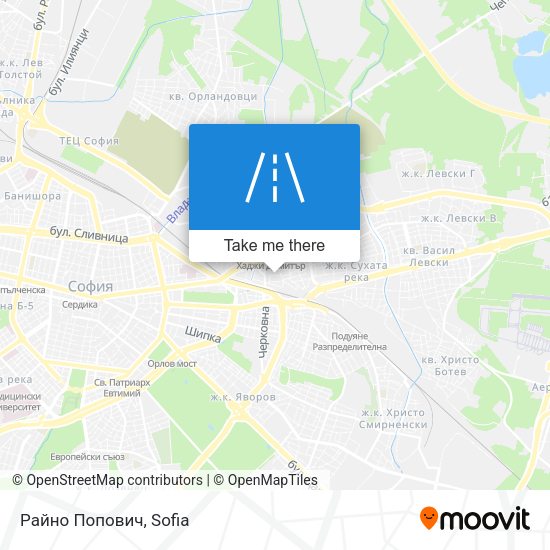 Райно Попович map