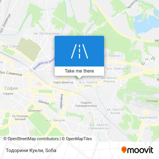 Карта Тодорини Кукли