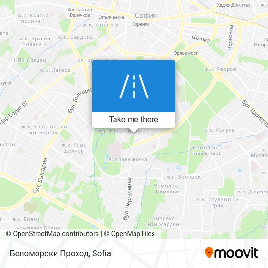 Беломорски Проход map