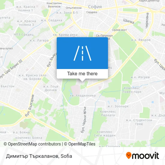 Карта Димитър Търкаланов
