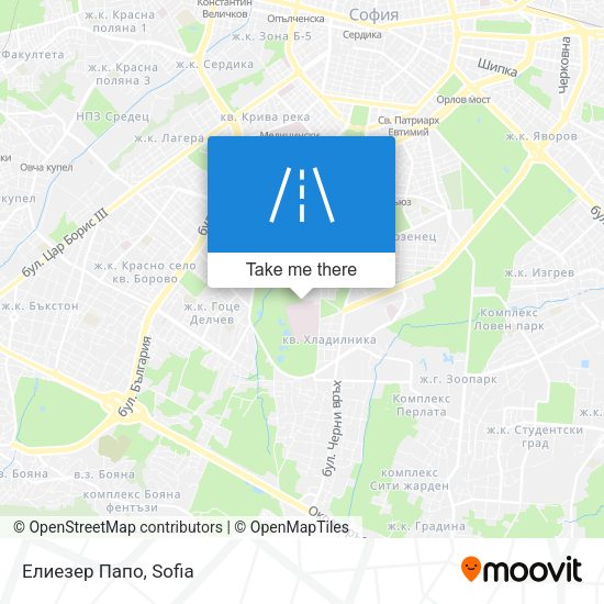 Елиезер Папо map