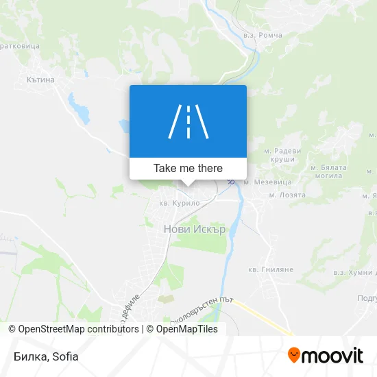 Билка map