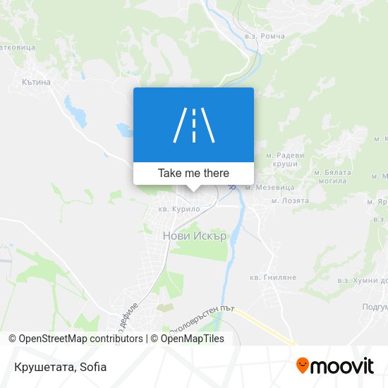 Карта Крушетата