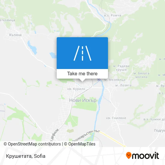 Крушетата map