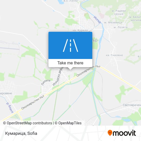 Кумарица map