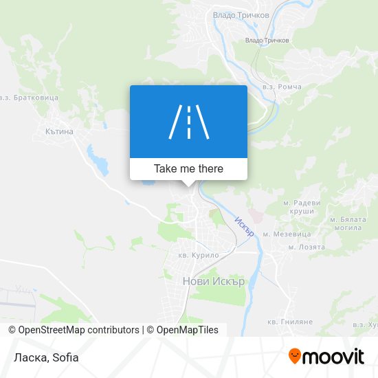 Ласка map