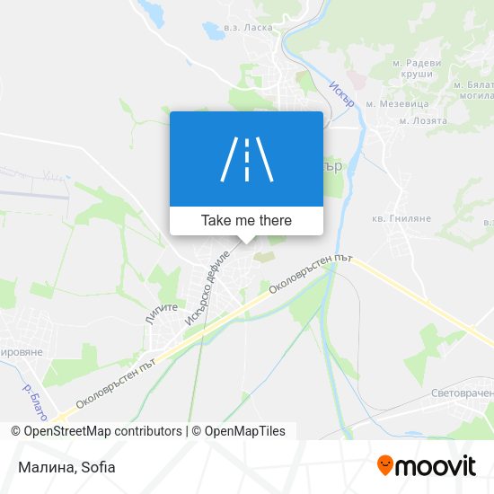 Карта Малина