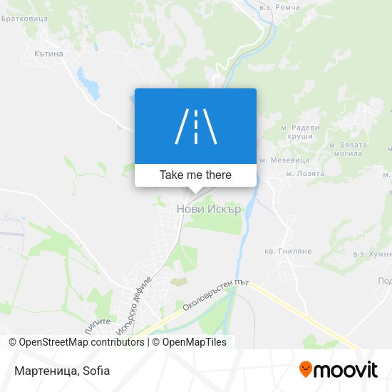 Карта Мартеница