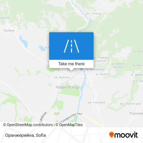 Карта Оранжерийна